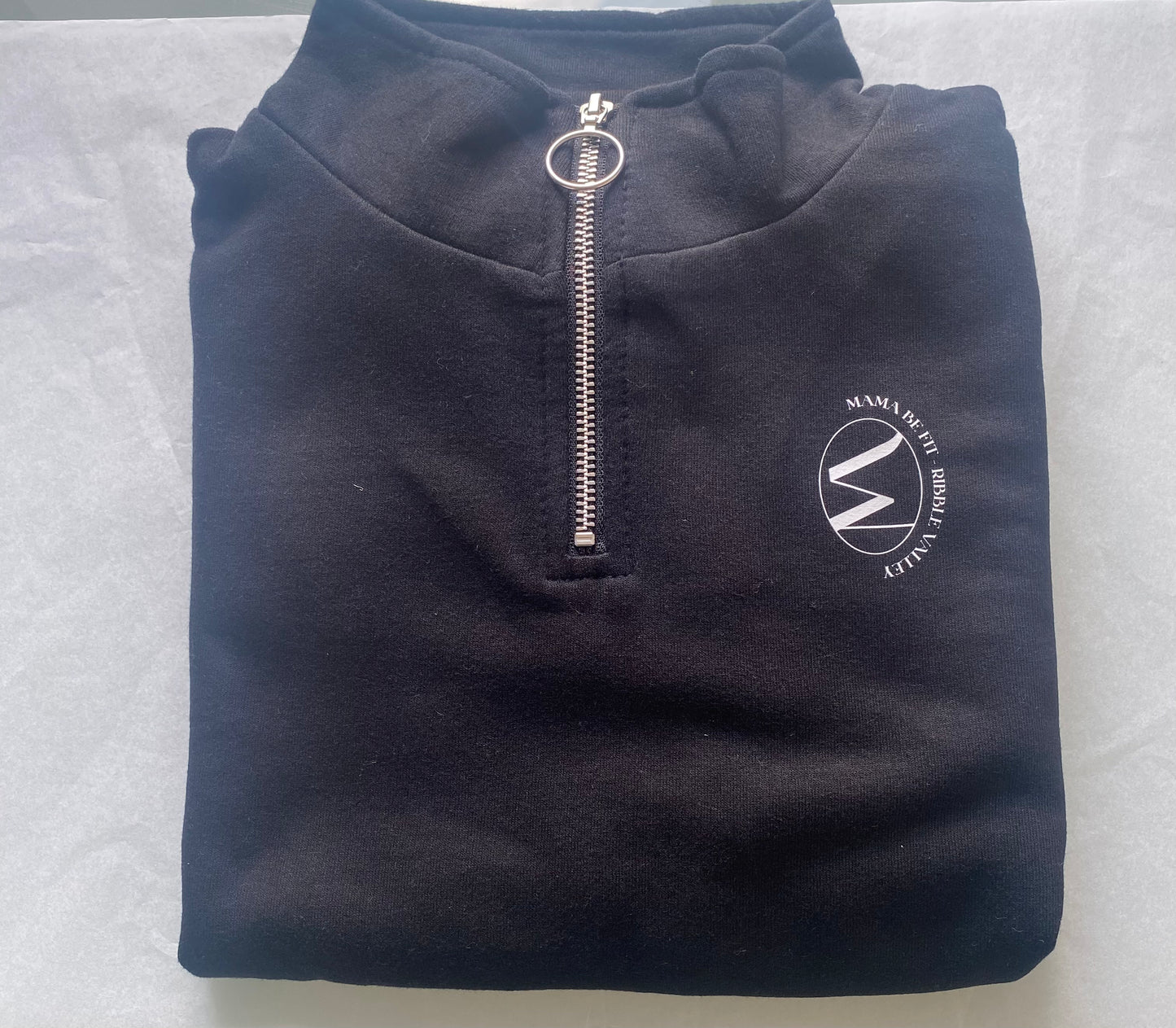 Cropped 1/4 Zip Sweatshirt