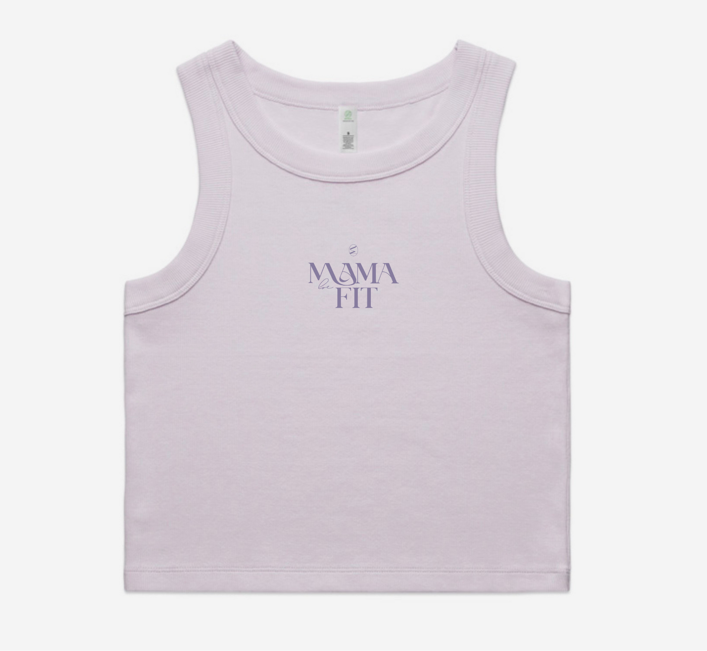 Cropped Ribbed Vest Top