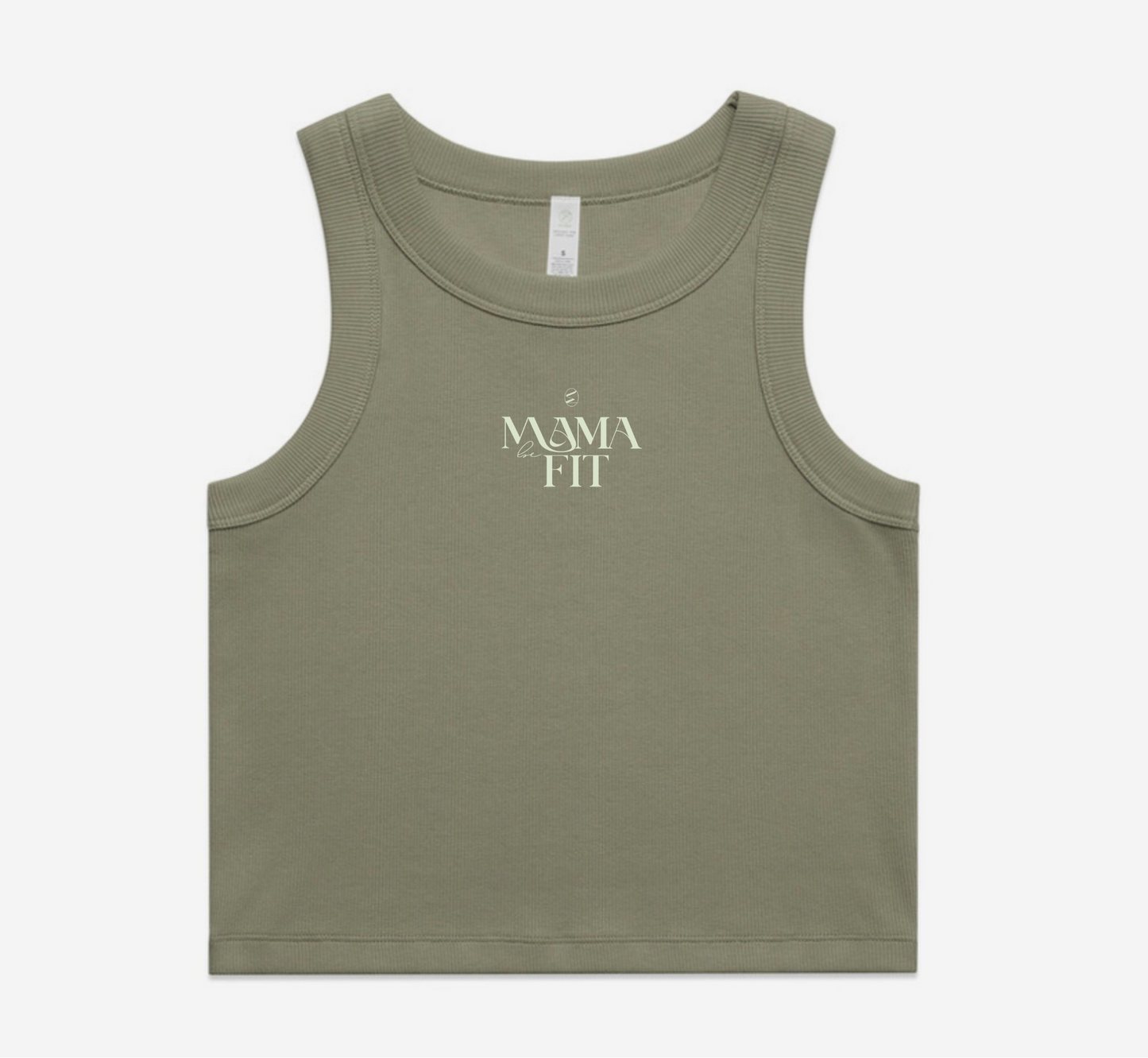 Cropped Ribbed Vest Top