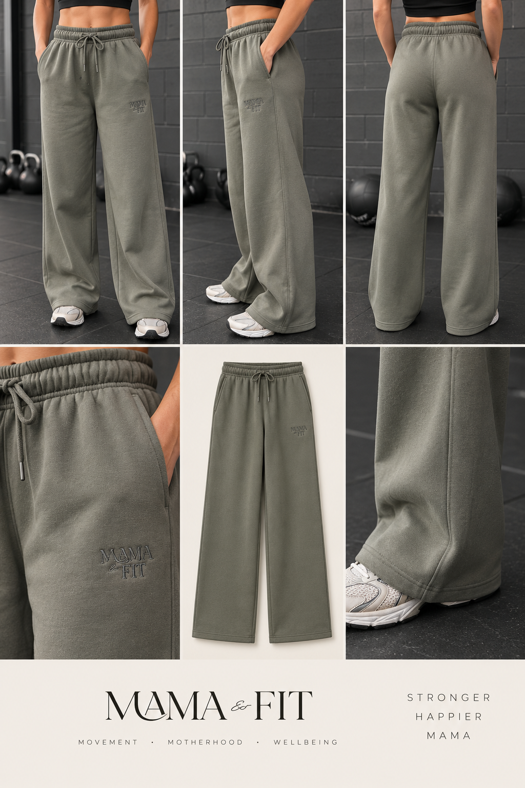 Wide Leg Joggers