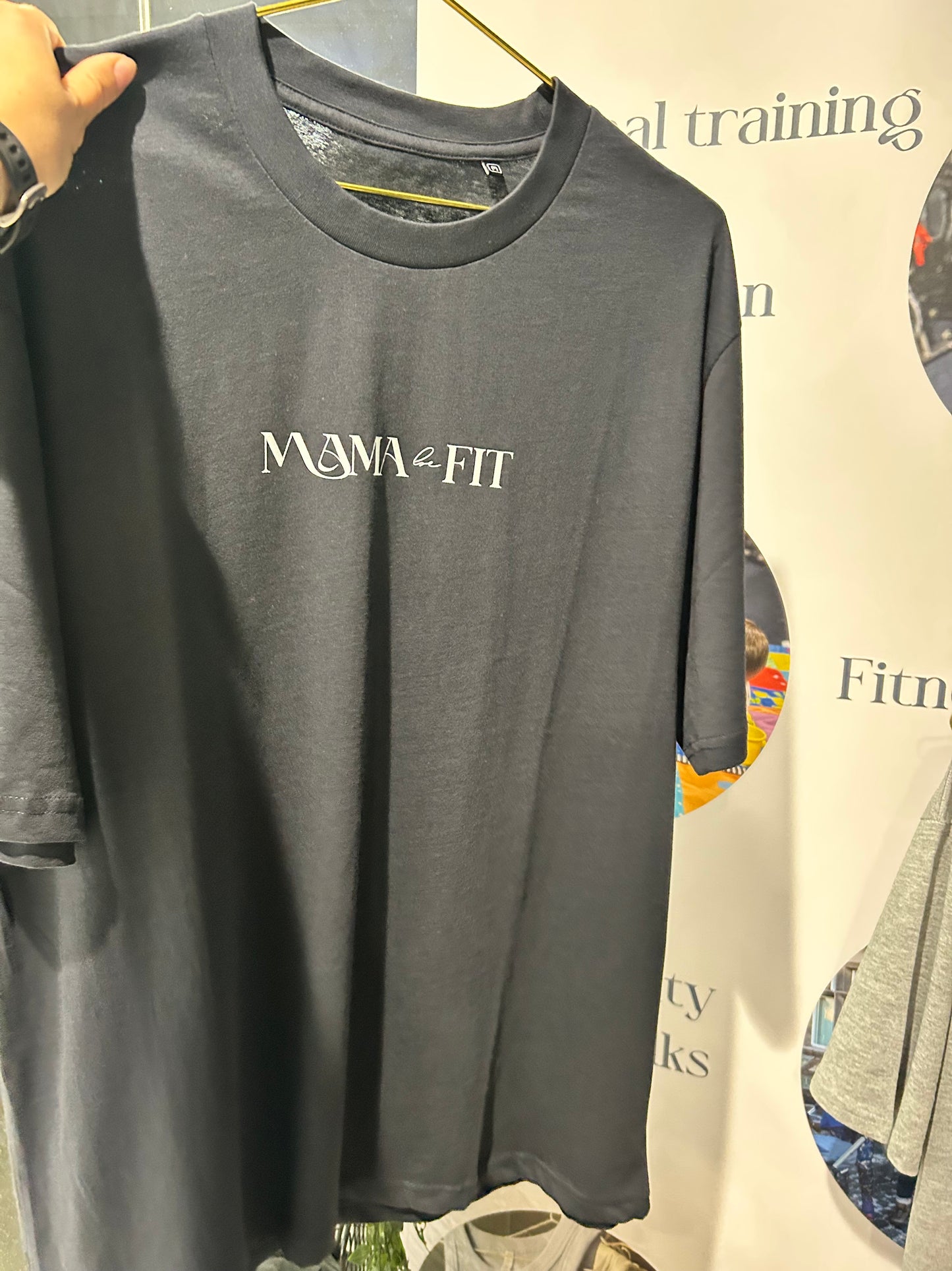 Mama be Fit Oversized Tee