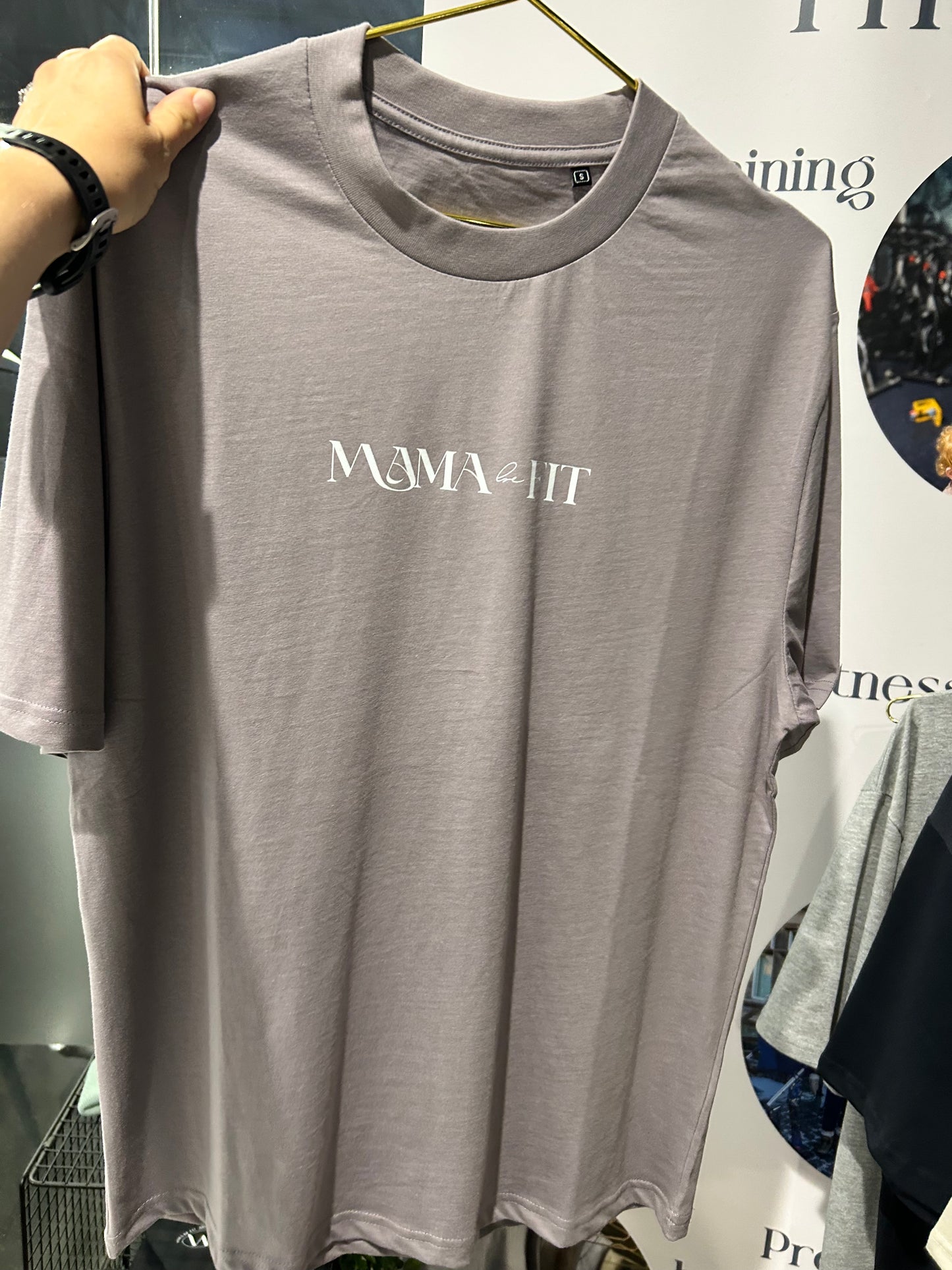 Mama be Fit Oversized Tee